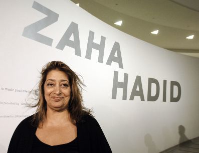Zaha Hadid. AFP