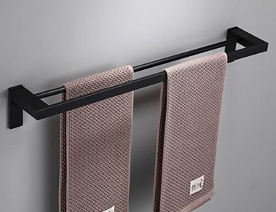 Contar con un toallero en nuestra casa hace que tengamos más en orden el nuestro baño. Pinterest/LightInTheBox