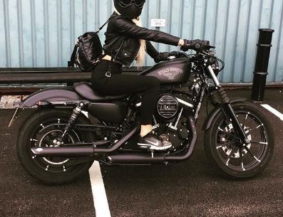 Para un viaje en motocicleta siempre debemos de tener la protección necesaria. Pinterest/Vehicles