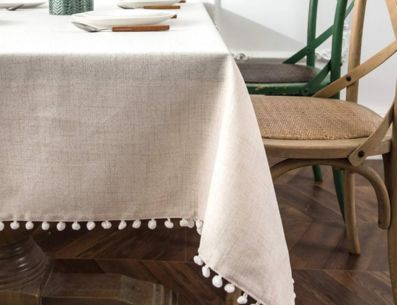 Los manteles son siempre una excelente opción para complementar la decoración en el hogar. PINTEREST/ Overstock