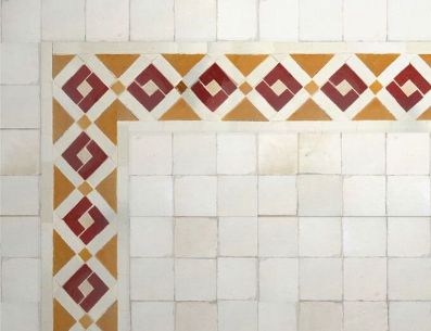 Adorna tu casa con este tipo de cenefa y lucirá increíble. Pinterest/Mosaic House