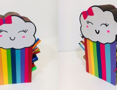 Realiza tu próximo portalápiz junto a tu hijo y pasa un momento con él. Pinterst/Regala Siempre Amor