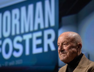 Norman Foster presenta su próxima exhibición en el "Pompidou Centre" de París. EFE