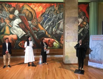 Los bocetos de los murales de José Clemente Orozco se pueden aprecirar en la CDMX. Especial