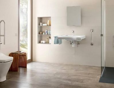 El baño inclusivo beneficia a toda la familia. Especial