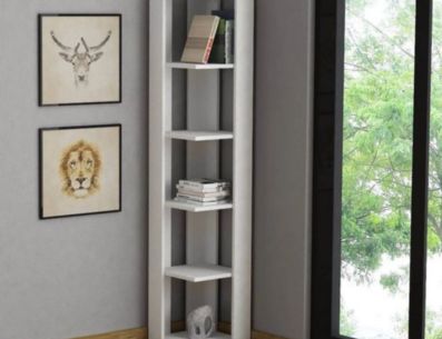 Los muebles esquineros son una excelente opción para ahorrar espacio en casa. PINTEREST/ Mercado Libre