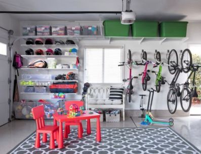 El garage es un espacio del hogar en donde se acumulan objetos en desuso pero es en donde, también, se pueden guardar los objetos más útiles de nuestra casa. PINTEREST/ Better Homes and Gardens
