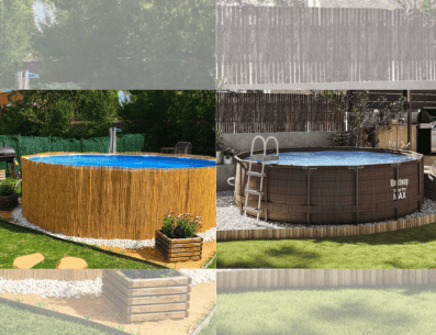 Las piscinas desmontables en casa cuentan con una serie de beneficios para el usuario que pueden ir desde la fácil instalación hasta la practicidad para limpiarla. PINTEREST/ Laurent Charlot/ El Mueble
