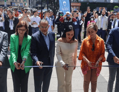 Se espera que asistan al evento al rededor de 50 mil personas durante la Feria Inmobiliaria de la alcaldía Cuauhtémoc, en CDMX. SUN/ Hugo Salvador