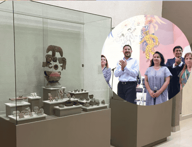 La reapertura del museo se llevó a cabo con la exposición Travesías Temporales, de Héctor de Anda. SUN/ ARCHIVO