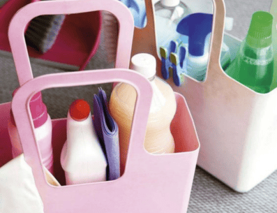 Estos con los 5 PRODUCTOS de LIMPIEZA imprescindibles del hogar. PINTEREST/ El Mueble
