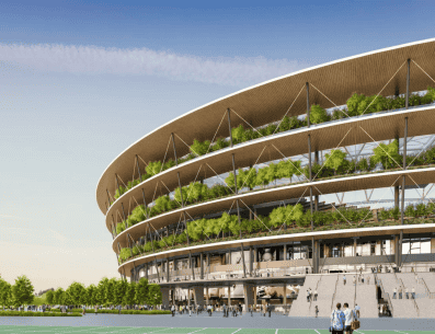 Este es el primer estadio jardín en la historia, y se encuentra en Serbia. Fenwick Ibarren Architects/ https://www.fenwickiribarren.com/