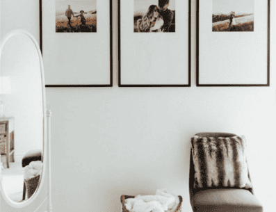 Dale a tu hogar un toque personal de decoración con estos tips creativos para colocar fotografías. PINTEREST/ El Mueble