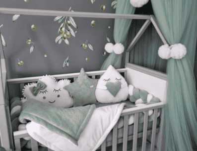 Entre más y mejor tengas preparada la cuna para la llegada del bebé a casa, más fácil te será atenderlo correctamente. PINTEREST/ Etsy