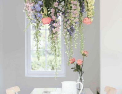 Aprende a decorar tu casa con arreglos florales. PINTEREST/ OkChicas