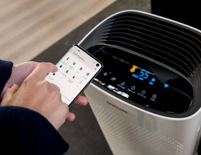 Los purificadores de aire es que pueden ayudar a prevenir problemas respiratorios y alergias, Samsung