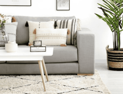 Si estás pensando en comprar una alfombra para tu sala, pero aún no sabes cómo podría verse en este espacio de tu hogar, checa estos consejos que traemos para ti. PINTEREST/ Micasa Revista
