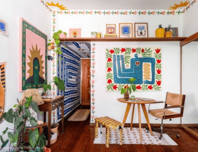 Conoce la forma en la que puedes aplicar el estilo Folk de la decoración en tu casa. INTEREST/ Histórias de Casa