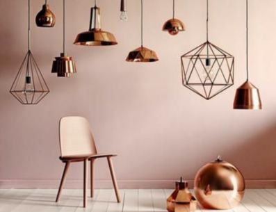 Atrévete a conocer las formas con las se puedes aplicar la decoración en oro rosa a todos los espacios de tu hogar y cómo le puedes sacar provecho a cada uno de ellos. PINTEREST/ facilisimo.com