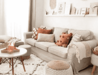 El estilo escandinavo en la decoración es capaz de crear un ambiente bien iluminado y aportar la sensación de paz y tranquilidad al interior de tu hogar. PINTEREST/ Wevans