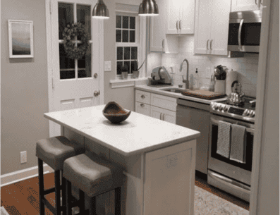 Una isla hace más interesante y bonita una cocina y, por tanto, el acto de cocinar, esto debido a que aporta una mayor integración con otros ambientes.
PINTEREST/