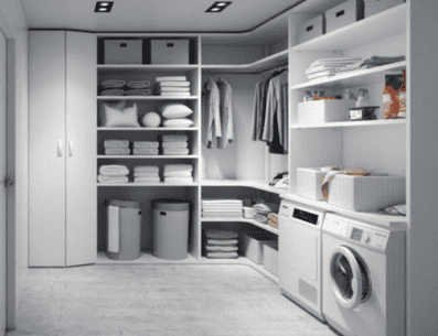 El cuarto de lavado o lavandería es una área de nuestra casa que a menudo se pasa por alto, pero que tiene suma importancia en la vida cotidiana y la organización del hogar. PINTEREST/ Tienda de Muebles xikara