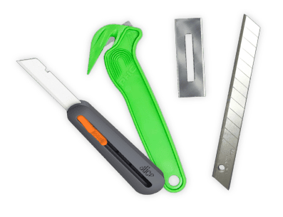 Utiliza el cutter con mucha precaución. Especial