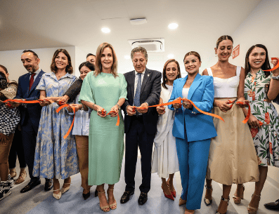 El presidente municipal de Zapopan, Juan José Frangie, encabezó la ceremonia de inauguración.