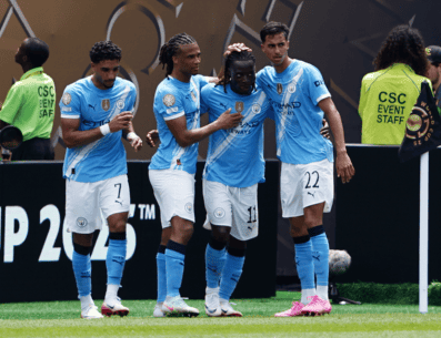 El City lidera el Grupo G antes de enfrentar al Al-Ain el domingo en el estadio Mercedes-Benz en Atlanta. EFE / W. Oliver