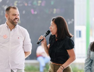 El alcalde agradeció el respaldo del gobernador Pablo Lemus Navarro por impulsar políticas educativas que benefician directamente a la infancia. ESPECIAL/Gobierno de Tlajomulco