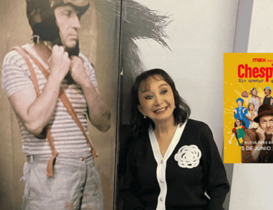 María Antonieta de las Nieves expresa su agradecimiento con los hijos de Chespirito. ESPECIAL / IG / @lachilindrina_oficia / HBO MAX