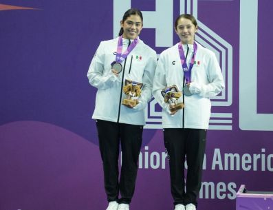 Aunque la pareja canadiense se llevó el oro, el desempeño de Suri Cueva y María Sánchez fue digno de admiración. ESPECIAL