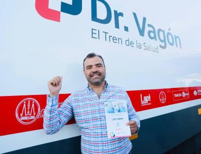 El Dr. Vagón cuenta con 18 vagones equipados como clínicas, donde se ofrecen consultas generales y de especialidad, estudios de laboratorio, mastografías, rayos X, ultrasonidos e incluso cirugías ambulatorias. ESPECIAL/Gobierno de Tlajomulco