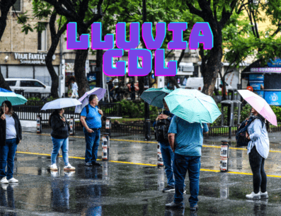 La lluvia es muy probable en Guadalajara este lunes, pero es mayor al caer la noche. EL INFORMADOR / A. Navarro