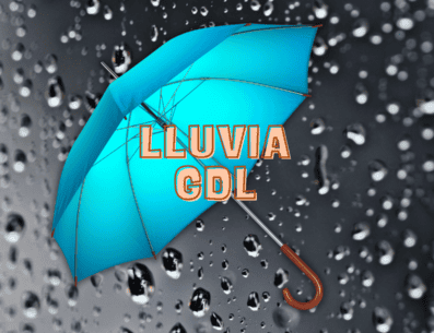 El pronóstico de lluvia para este martes en Guadalajara es del 48 por ciento, pero será más probable durante la tarde - noche. ESPECIAL / CANVA