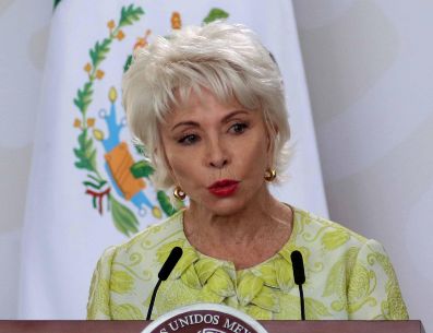 Isabel Allende durante un evento en el Castillo de Chapultepec en 2021. SUN / ARCHIVO