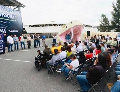 La Cumbre Internacional de Fauna Silvestre 2025 se lleva a cabo en el Lienzo Charro Los Ángeles. ESPECIAL/Gobierno de Tlajomulco