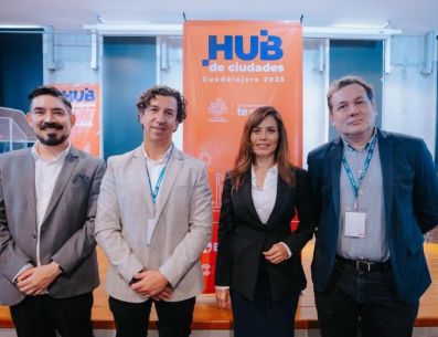 Ayer arrancó en Ciudad Creativa Digital el Bootcamp del Hub de Ciudades del Banco Interamericano de Desarrollo (BID). ESPECIAL / GOBIERNO DE GUADALAJARA
