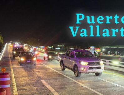 Quedó abierto el Paso a Desnivel de las Juntas, una de las obras estratégicas del Gobierno de Jalisco en Puerto Vallarta. ESPECIAL / Gobierno de Puerto Vallarta