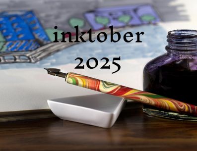 El Inktober es un fenómeno de Internet que tiene lugar cada año durante octubre, y consiste en un challenge (reto) en el que los creadores buscan viralizar sus trabajos. ESPECIAL / CANVA