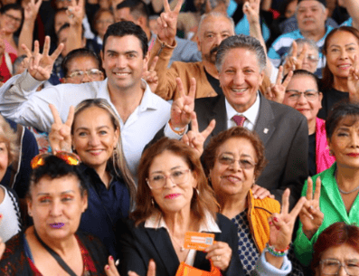 El Presidente Municipal de Zapopan, Juan José Frangie Saade, indicó que se continuará apoyando a la población de edad avanzada. ESPECIAL/Gobierno de Zapopan