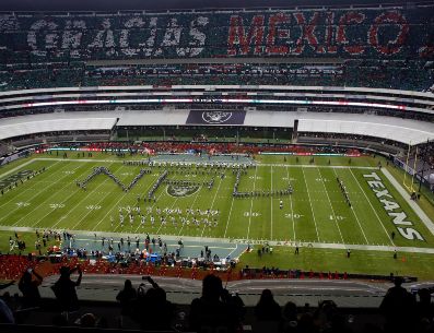 La NFL ha expandido sus fronteras con juegos en Inglaterra, Alemania, Brasil, Irlanda y España, aunque México ha estado ausente en los últimos años. AP / ARCHIVO