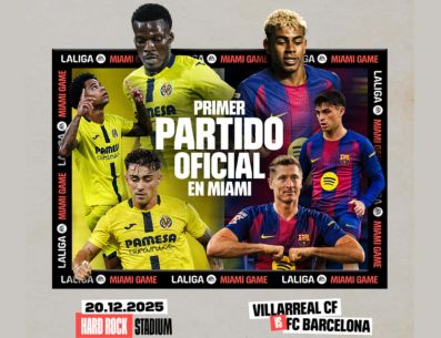 LaLiga confirmó que Barcelona y Villarreal jugarán este año fuera de Estados Unidos, como parte del calendario regular de la temporada 2025-2026. X / @LaLigaCorp