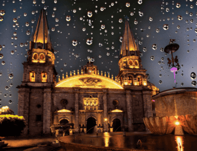 La posibilidad de lluvia en Guadalajara este día es del 40%, pero es más probable alrededor de las 17:00 horas. ESPECIAL / CANVA