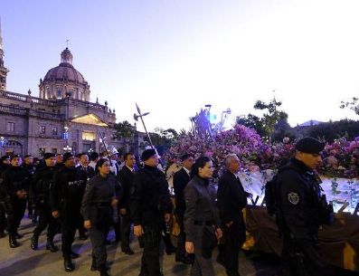 La Comisaría de la Policía Vial del Estado busca que la Romería 2025 transcurra con saldo blanco, preservando el orden vial y la seguridad. ESPECIAL/Gobierno de Jalisco