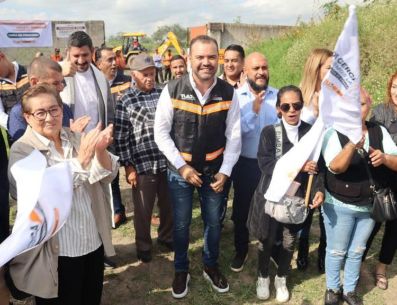 La inversión de 14.1 millones de pesos para edificaciones y renovaciones viales mejoran la calidad de vida en distintas comunidades. ESPECIAL/Gobierno de Tlajomulco
