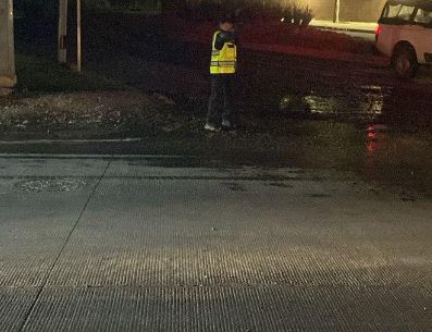 La Policía Vial exhorta a las y los automovilistas que diariamente transitan por la zona a respetar los límites de velocidad. ESPECIAL/Gobierno de Jalisco