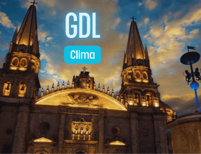 Las temperaturas esperadas para este viernes en Guadalajara serán ligeramente más cálidas que ayer. ESPECIAL / CANVA