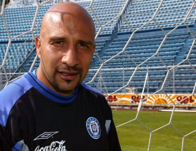 Óscar "Conejo" Pérez, exjugador de Cruz Azul y mundialista mexicano. SUN / ARCHIVO