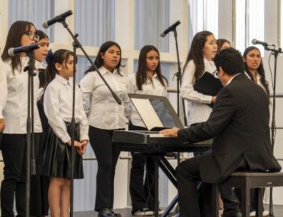 Este coro ha ofrecido múltiples presentaciones en escenarios dentro y fuera de la ciudad. ESPECIAL / GOBIERNO DE ZAPOPAN